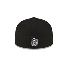 Load image into Gallery viewer, Dallas Cowboys New Era Men's Side Patch Super Bowl XXV11 59Fifty Black Hat with Black Star outlined in White
