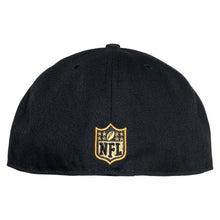 Load image into Gallery viewer, Dallas Cowboys Gold Metallic Star on Black New Era 59Fifty Fitted Cap