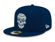 Load image into Gallery viewer, Dallas Cowboys New Era 5950 Skull 59Fifty Fitted Cap