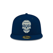 Load image into Gallery viewer, Dallas Cowboys New Era 5950 Skull 59Fifty Fitted Cap