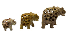 Load image into Gallery viewer, Handcarved Soapstone Elephant