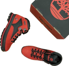 Load image into Gallery viewer, Euro Hiker Red Black Nubuck Barbados Cherry