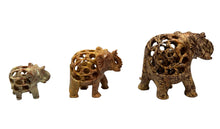 Load image into Gallery viewer, Handcarved Soapstone Elephant
