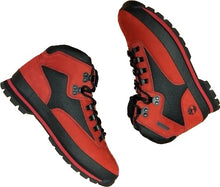Load image into Gallery viewer, Euro Hiker Red Black Nubuck Barbados Cherry
