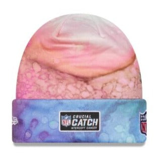 Kids' Kansas City Chiefs New Era 2023 Crucial Catch Beanie One Size Tie Dye