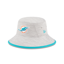 Load image into Gallery viewer, Miami Dolphins New Era Bucket Hat