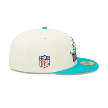 Load image into Gallery viewer, Miami Dolphins New Era 59Fifty 5950 Sideline Fitted Cap