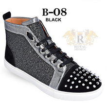 Load image into Gallery viewer, Spiked Stud & Embellished Sneaker fit for a King or Queen.