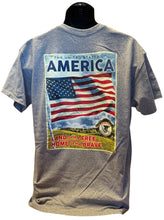 Load image into Gallery viewer, The United States of America 1776 - Land of The Free Home of The Brave USA Flag Tee