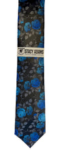 Load image into Gallery viewer, Stacy Adams Tie &amp; Hanky Set - Floral Design