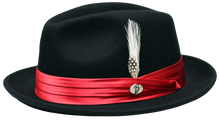 Load image into Gallery viewer, Rocky Collection Wool Felt Fedora Crushable Snap Brim Hat