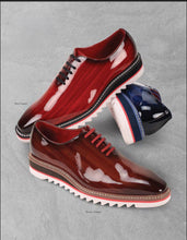 Load image into Gallery viewer, Genuine Leather with Lightweight Sole Lace up Shoe by Giovanni - Ruben