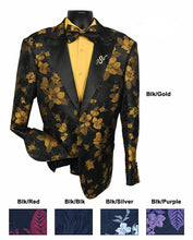 Load image into Gallery viewer, Single Breasted Two Button Blazer with Matching Bowtie # 9658