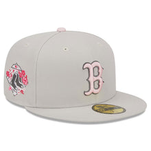 Load image into Gallery viewer, Boston Red Sox New Era 59Fifty 5950 Mother’s Day Khaki &amp; Pink Fitted Hat