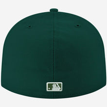 Load image into Gallery viewer, Atlanta Braves New Era 59Fifty Green with White Braves Logo 5950 Fitted Cap