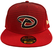 Load image into Gallery viewer, Arizona Diamondbacks New Era 59Fifty 5950 AC Perf Web Design Fitted Cap
