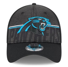 Load image into Gallery viewer, Carolina Panthers New Era 39Thirty 3930 Flex Fit Training Hat