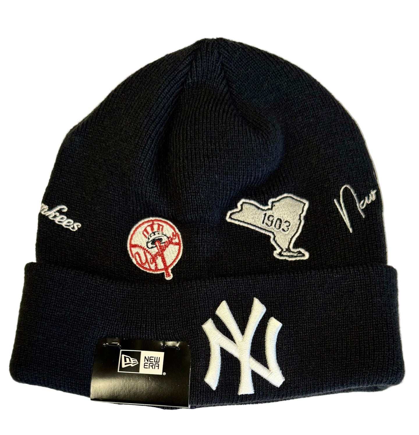 New York Yankees New Era Identity Knit Beanie