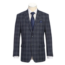 Load image into Gallery viewer, Single Breasted Classic Fit Blazer # 294-46 Navy