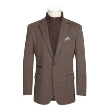 Load image into Gallery viewer, Single Breasted Classic Fit Blazer # 294-57 Brown