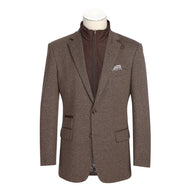 Single Breasted Classic Fit Blazer # 294-57 Brown