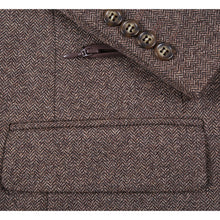 Load image into Gallery viewer, Single Breasted Classic Fit Blazer # 294-57 Brown