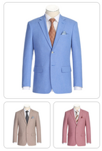 Load image into Gallery viewer, Single Breasted New Slim Fit 2 Button Blazer # 294-59 294-60 294-61