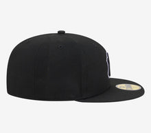 Load image into Gallery viewer, New York Yankees New Era 59Fifty Black Cap with Black Yankees Logo White Outline 5950 Fitted Cap