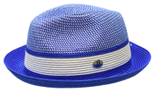 Load image into Gallery viewer, The Dante Collection Fedora Pinch Front Snap Brim Semi-Crushable Hat by Bruno Capelo