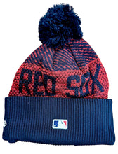 Load image into Gallery viewer, Boston Red Sox Knit Sport Lined Pom Beanie