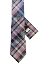 Load image into Gallery viewer, Ivy League Checks 3.50" Microfiber Tie &amp; Pocket Square Set # 665
