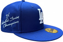 Load image into Gallery viewer, Los Angeles LA Dodgers Fitted 59fifty 5950 7X World Series Championship New Era Hat