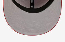 Load image into Gallery viewer, New York Yankees New Era 59fifty 5950 Cardinal Red &amp; Black Fitted Hat