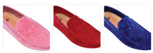 Load image into Gallery viewer, Velvet Slip On Driving Loafer Shoe # MOC159