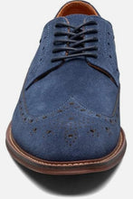 Load image into Gallery viewer, Stacy Adams Marligan Suede Wing Tip Oxford Shoe