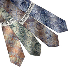 Load image into Gallery viewer, Stacy Adams Tie &amp; Hanky Set - 5 &amp; 7 Leaf Design # S57L