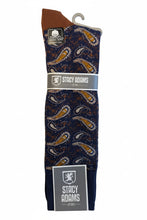 Load image into Gallery viewer, Paisley Dress Socks by Stacy Adams