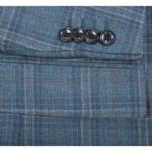 Load image into Gallery viewer, Single Breasted Classic Fit Wool Blazer # 567-7 Olive