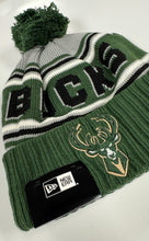 Load image into Gallery viewer, Milwaukee Bucks New Era Knit Cheer Beanie # 60161955