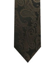 Load image into Gallery viewer, Paisley Design Tie &amp; Pocket Square Hanky in 45 Colors # 600