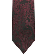 Load image into Gallery viewer, Paisley Design Tie &amp; Pocket Square Hanky in 45 Colors # 600