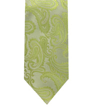 Load image into Gallery viewer, Paisley Design Tie &amp; Pocket Square Hanky in 45 Colors # 600