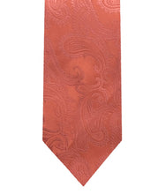 Load image into Gallery viewer, Paisley Design Tie &amp; Pocket Square Hanky in 45 Colors # 600