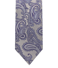 Load image into Gallery viewer, Paisley Design Tie &amp; Pocket Square Hanky in 45 Colors # 600