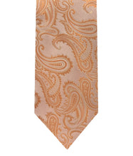 Load image into Gallery viewer, Paisley Design Tie &amp; Pocket Square Hanky in 45 Colors # 600