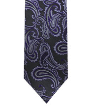 Load image into Gallery viewer, Paisley Design Tie &amp; Pocket Square Hanky in 45 Colors # 600