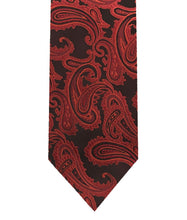 Load image into Gallery viewer, Paisley Design Tie &amp; Pocket Square Hanky in 45 Colors # 600