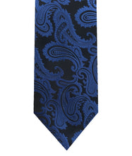 Load image into Gallery viewer, Paisley Design Tie &amp; Pocket Square Hanky in 45 Colors # 600