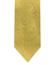 Load image into Gallery viewer, Paisley Design Tie &amp; Pocket Square Hanky in 45 Colors # 600