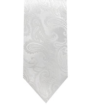 Load image into Gallery viewer, Paisley Design Tie &amp; Pocket Square Hanky in 45 Colors # 600